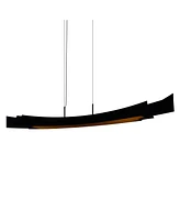 Cwi Lighting 11" Metal Candora Integrated Led Island Pool Table Light