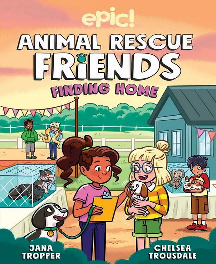 Barnes & Noble Animal Rescue Friends: Finding Home by Jana Tropper