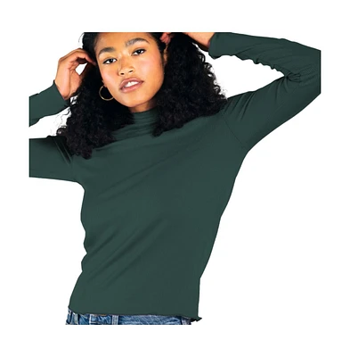 Poplinen Plus Norma Modal Ribbed Turtleneck