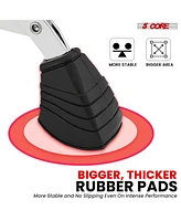 5 Core Drum Throne Padded Guitar Stool Saddle Drummer Seat for Adults & Kids