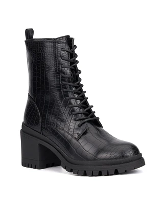 New York & Company Women's Harlow Boot Combat Boots