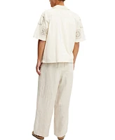 Cotton On Men's Super Baggy Linen Pant