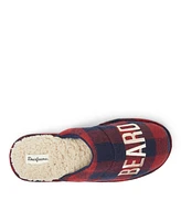 Dearfoams Men's Tyler Novelty Holiday Christmas Scuff Slipper