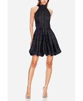 ONE33 Social Women's The Finley | Black Tuxedo Mini Cocktail Dress