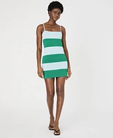 French Connection Women's Bodycon Striped Mini Dress