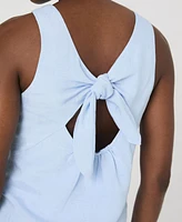 French Connection Women's Birdie Bow-Back Swing Top