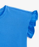 Epic Threads Toddler Girls Solid Ruffle T-Shirt, Exclusively at Macy's