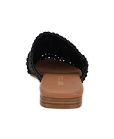 Nine West Women's Campton Woven Slip-On Mules
