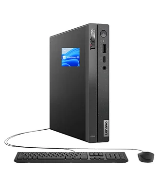 Lenovo ThinkCentre neo 50q Business Mff Desktop Intel Core i3 1215U 8GB Ram Intel Uhd Graphics 256GB Ssd Storage Windows 11 Pro - Black