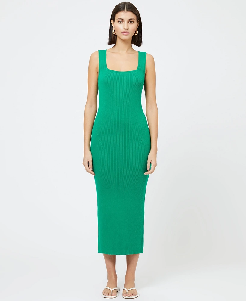 French Connection Women's Mozza Cotton Square-Neck Dress
