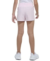 adidas Big Girls Elastic-Waistband Woven Shorts With Binding