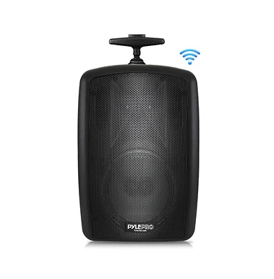 Pyle Bluetooth Portable Pa Speaker System - Compact Loudspeaker with Rechargeable Battery, MP3/Usb/Sd/Fm Radio & Wired Microphone