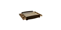 Slickblue Modern Platform Bed Frame with 6 Storage Drawers for Organized Bedroom Space