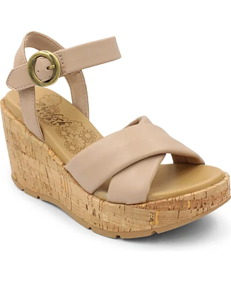 Blowfish Malibu Women's Barbados Strappy Wedge Sandals