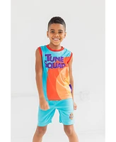 Space Jam Boys Looney Tunes Athletic Tank Top Mesh Shorts