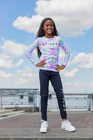 Friends Girls Pajama Shirt and Pants Sleep Set