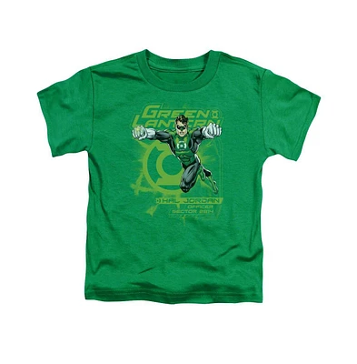 Green Lantern Toddler Girls Baby-Girls Sector 2814 Short Sleeve Juvenile Tee / T-Shirt