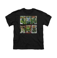 Green Lantern Boys Gl Covers Short Sleeve Juvenile Tee / T-Shirt