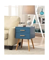 Slickblue Modern Classic Mid-Century Style End Table Nightstand