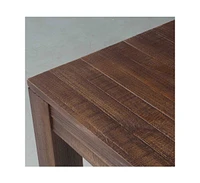 Slickblue Modern Farmhouse Solid Wood Dining Table