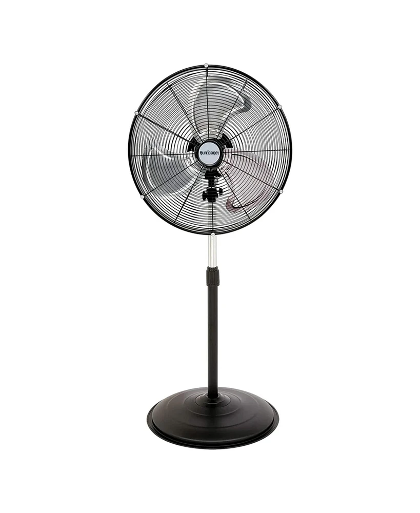 Hurricane Pro Series 20 Inch High Velocity Oscillating Pedestal Stand Fan