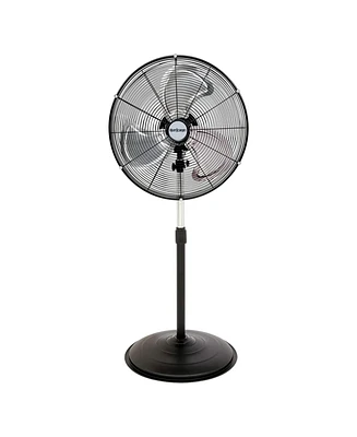 Hurricane Pro Series 20 Inch High Velocity Oscillating Pedestal Stand Fan