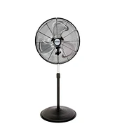 Hurricane Pro Series 20 Inch High Velocity Oscillating Pedestal Stand Fan