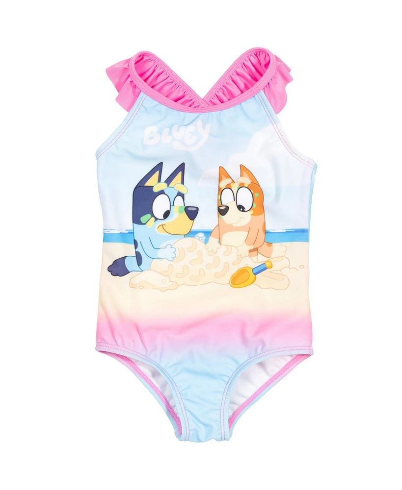 Bluey Baby Girls Bingo One Piece Bathing Suit