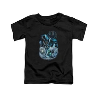 Green Lantern Toddler Girls Baby-Girls Blackhand Short Sleeve Tee / T-Shirt