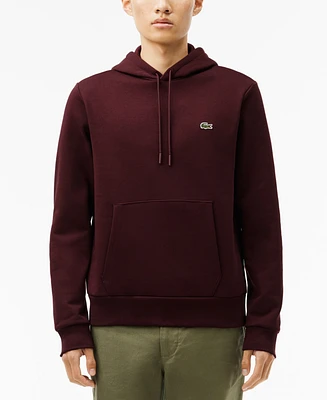 Lacoste Men's Long Sleeve Solid Fleece Hoodie