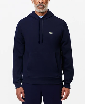 Lacoste Men's Long Sleeve Solid Fleece Hoodie