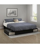 Slickblue Platform Bed Frame with Storage Drawers for Space-Saving Bedroom Organization