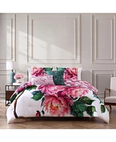 Bebejan Textured Floral 5 Piece Reversible Comforter Set