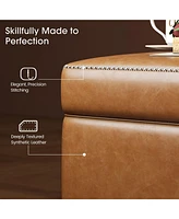 gaomon Storage Ottoman Bench