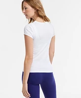 Id Ideology Women's Soft Short-Sleeve Top, Exclusively at Macy's