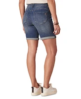 Democracy Petite Absolution Cuffed Denim Shorts