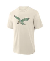 Fanatics Men's Cream Philadelphia Eagles Slub T-Shirt