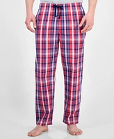 Club Room Men's Woven Plaid Pants, Exclusively at Macy's