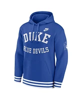 Nike Men's Royal Duke Blue Devils Legacy Retro Pullover Hoodie