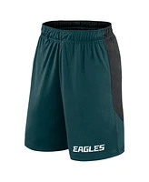 Fanatics Men's Green/Black Philadelphia Eagles Launch Shorts