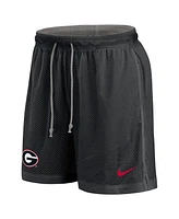 Nike Men's Black/Heather Gray Georgia Bulldogs Player Reversible Shorts