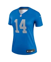 Nike Women's Amon-Ra St. Brown Blue Detroit Lions Alternate Legend Player Performance Jersey