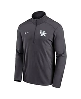 Nike Men's Anthracite Kentucky Wildcats Primetime Pacer Performance Half-Zip Top