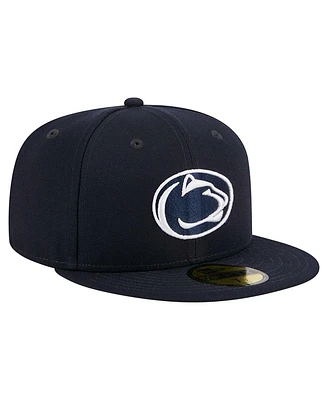 New Era Men's Navy Penn State Nittany Lions 59fifty Fitted Hat