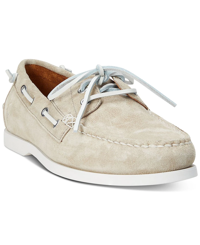 Polo Ralph Lauren Men's Merton Suede Boat Shoe