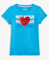 Epic Threads Little & Big Girls Mon Amour Graphic Heart T-Shirt, Exclusively at Macy's