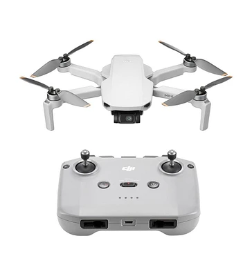 Dji Mini 4K Drone with 4K Uhd Camera for Adults | Under 249 grams | 3-Axis Gimbal Stabilization | 10km Video Transmission | Auto Return | Wind Resista