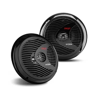 Pyle 8" Waterproof Marine Component Speakers - 180 Watt, Black