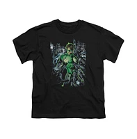 Green Lantern Boys Surrounded By Death Short Sleeve Juvenile Tee / T-Shirt