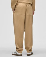 Mode of One Men's Regular-Fit Pinstripe Track Pants, Exclusively at Macy's